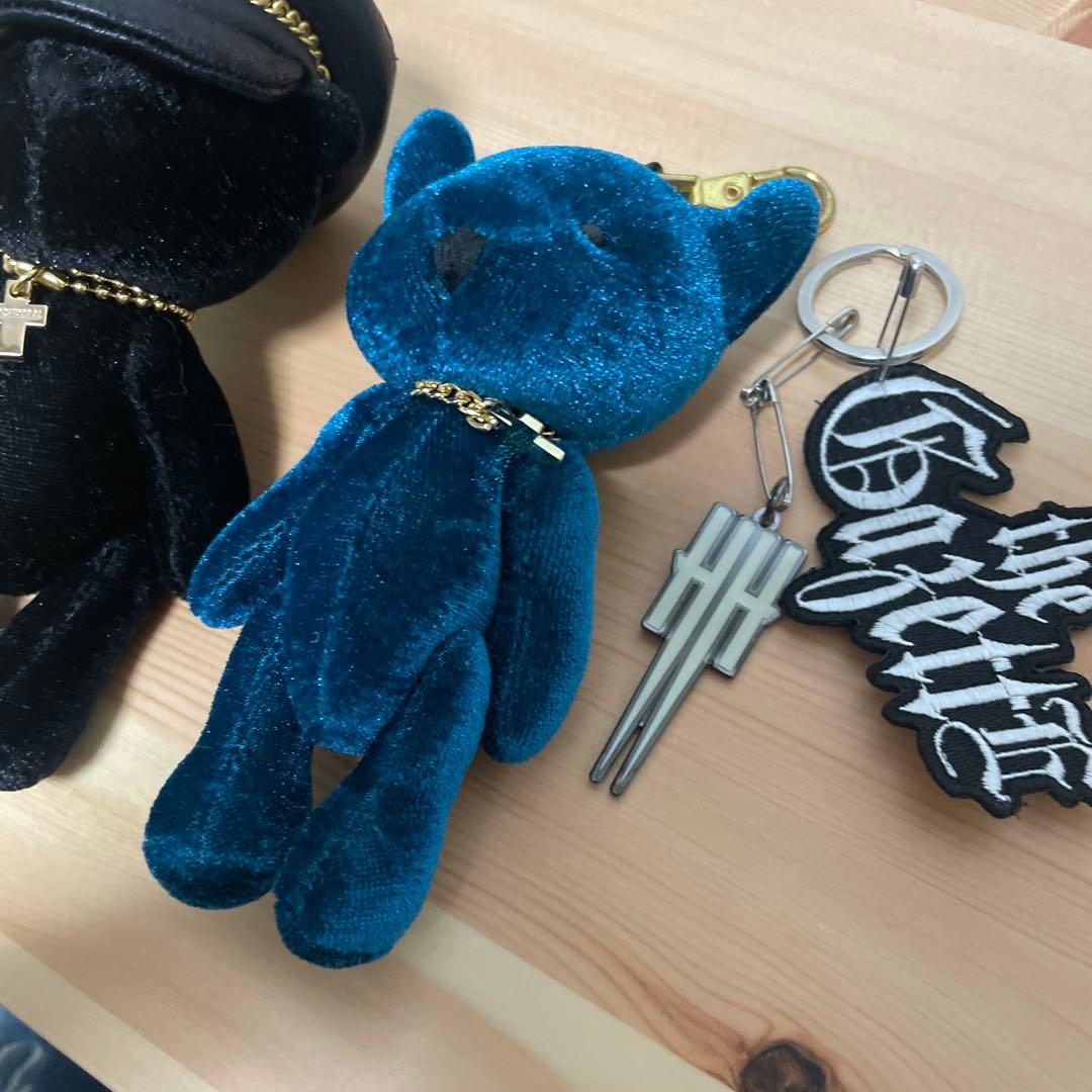 the GazettE ベアキーホルダー
