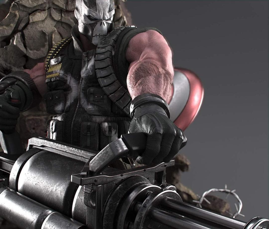 レア新品未使用マーベル DCクロスボンーズ 1/4 スケール　超限定商品