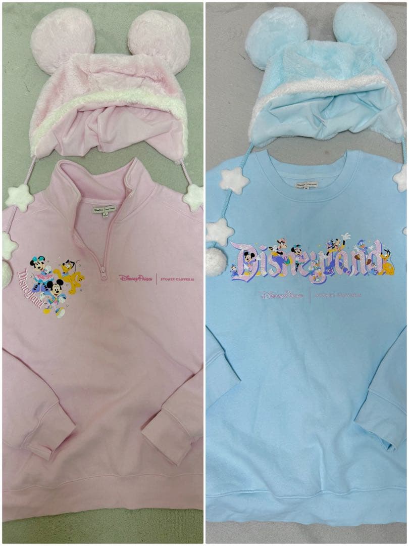 ディズニー　ミニパル　ファンキャップ&スウェット　ペアルック