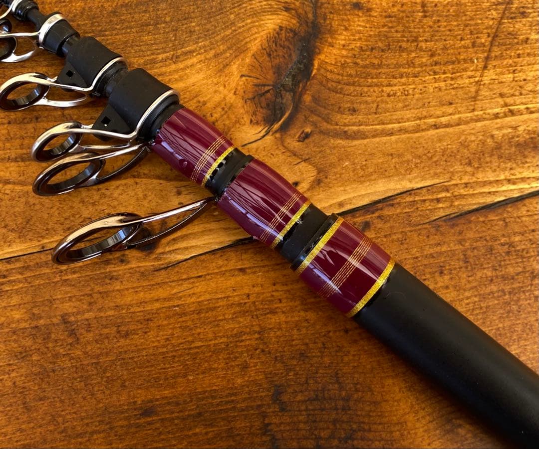 8ft 240cm カスタムロッド　テレスコロッド　スピニング　ハンドメイド