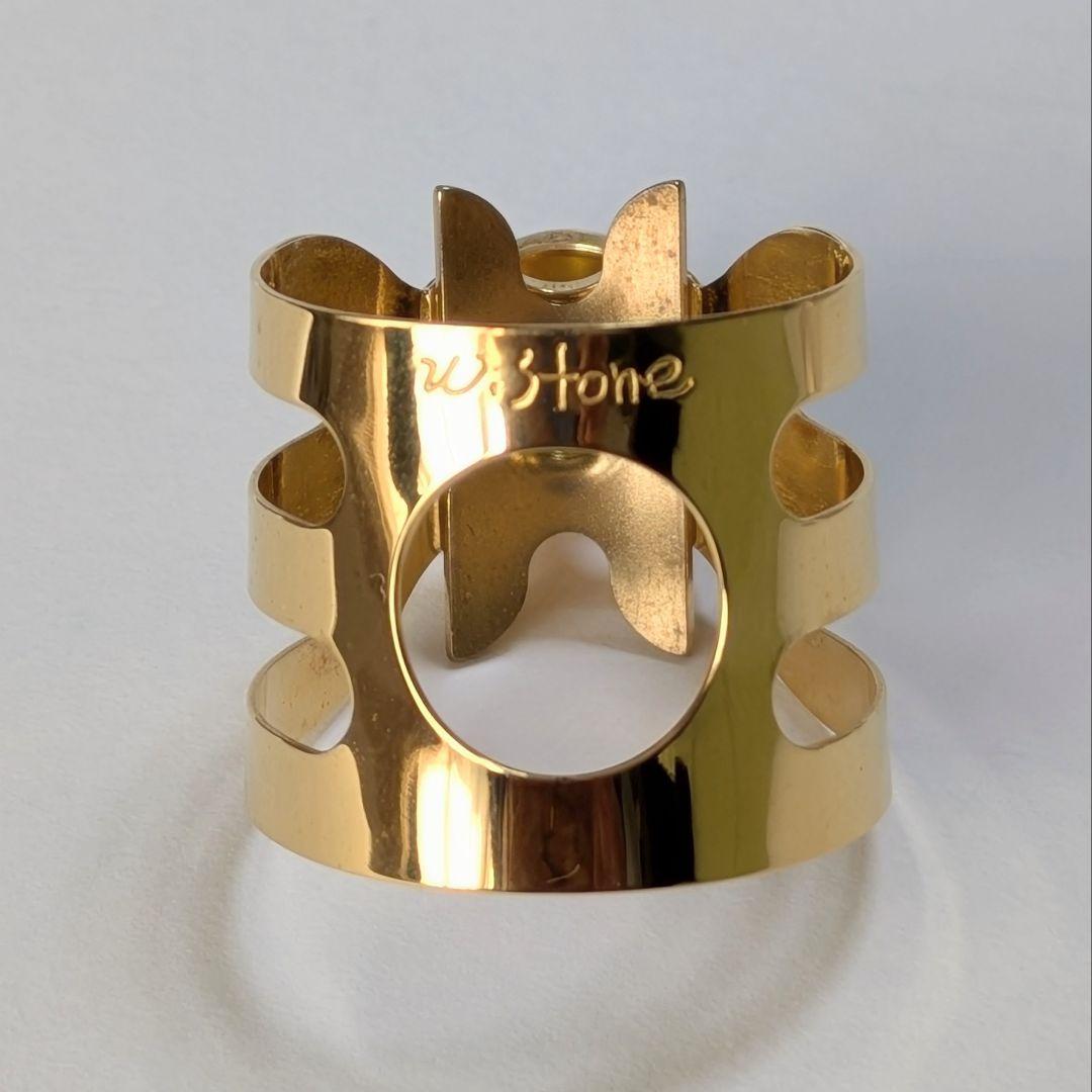 《美品》ウッドストーン アルトサックス リガチャー クラシックモデル GP