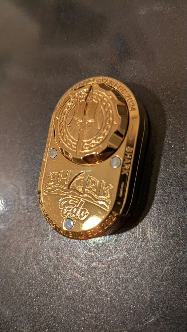 【新品未使用】Sharkスライダー GOLD　 フィジェットトイ　EDC