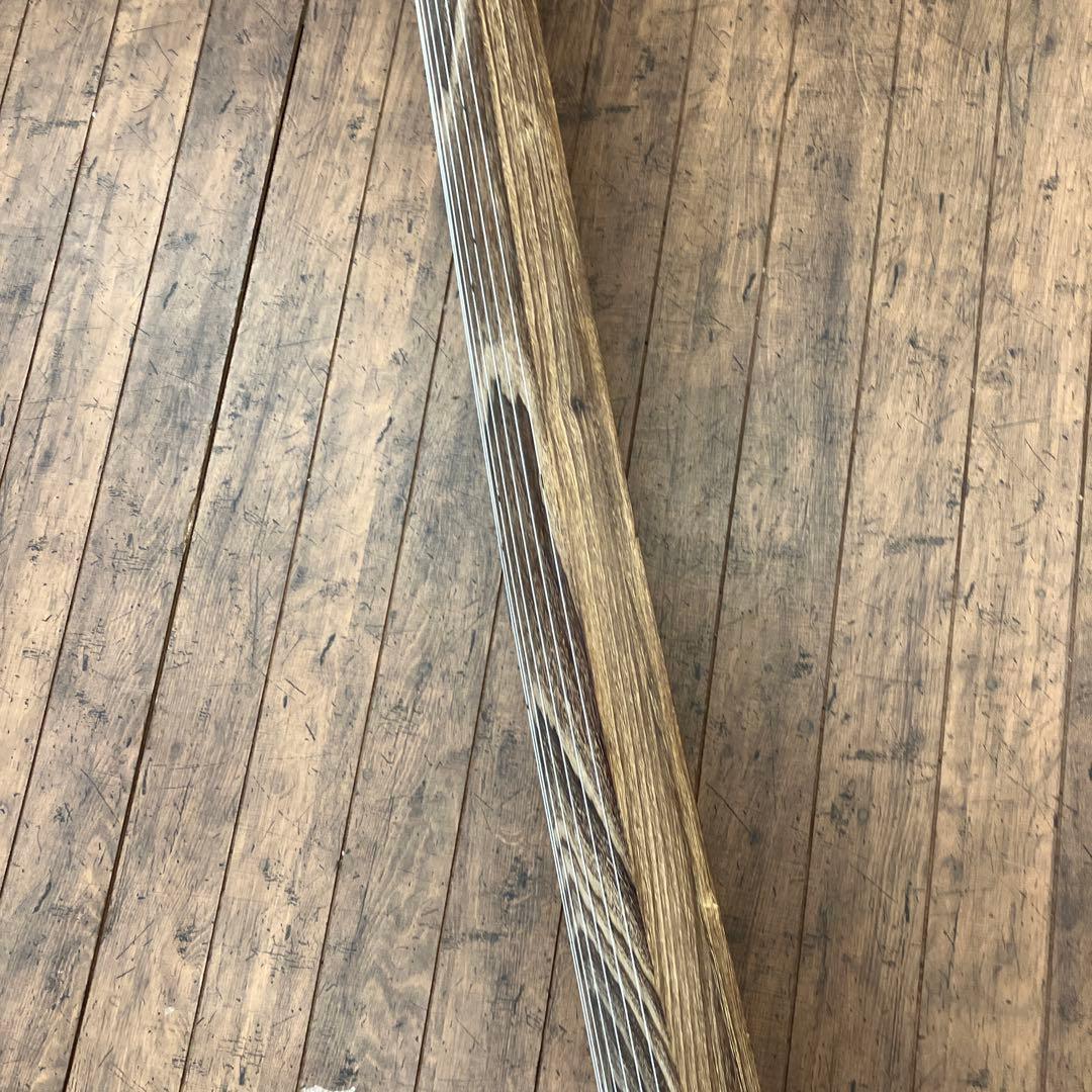 昭和レトロ すだれ掘り 13弦 伝統琴 琴 弦楽器 和楽器 ソフトケース付き