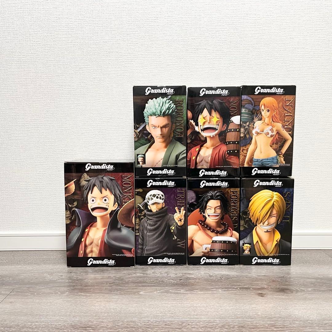 grandista nero ワンピース フィギュア ８個セット　グランディスタ