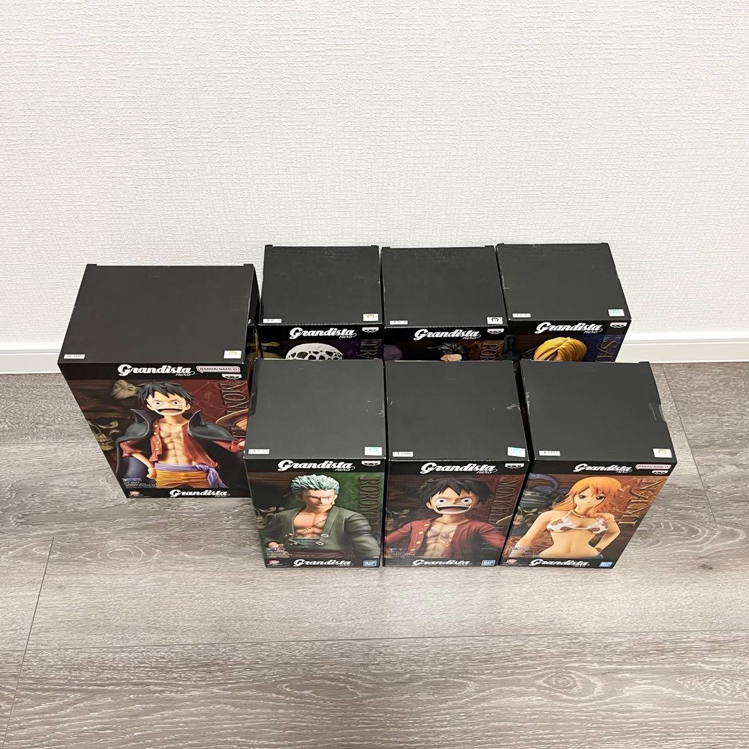 grandista nero ワンピース フィギュア ８個セット　グランディスタ