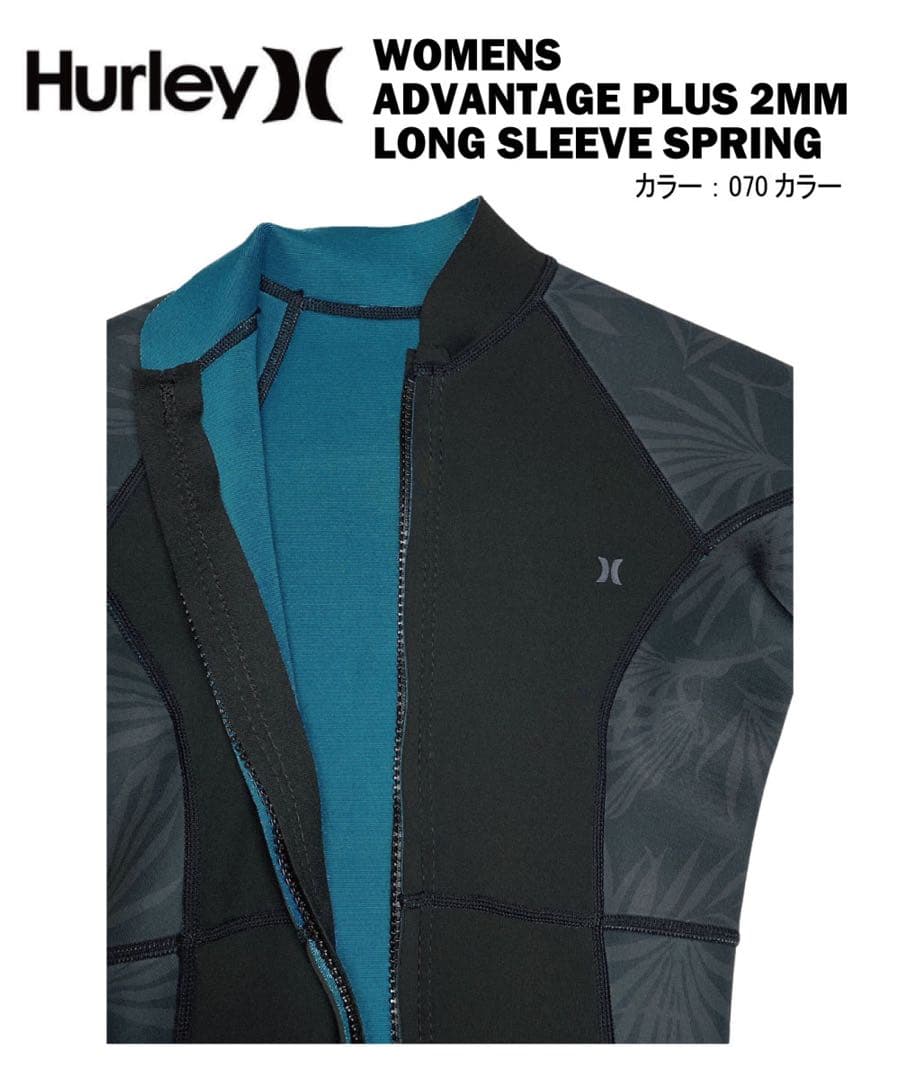 ハーレー　HURLEY ロングスリーブ ロンスプ　ウェットスーツレディース MS