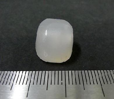 ★B1207★古代石 (262) 美品　西アジア　印章石　カルセドニー　花彫刻