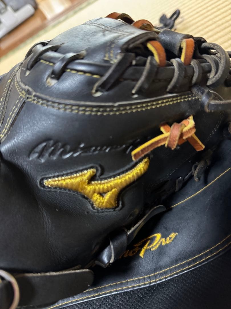 『極美品』ミズノプロ硬式用キャッチャーミット高校野球対応‼️