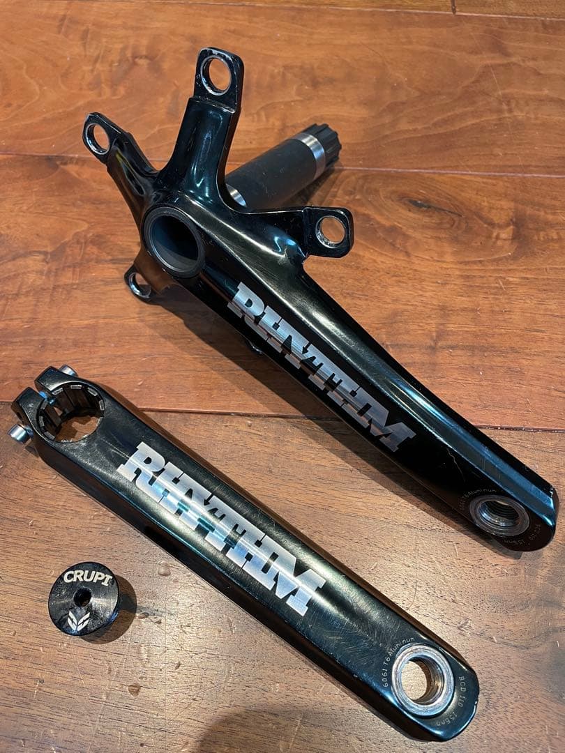 bmxレーシング レース　レーサー　crupi 2ピースクランク　155