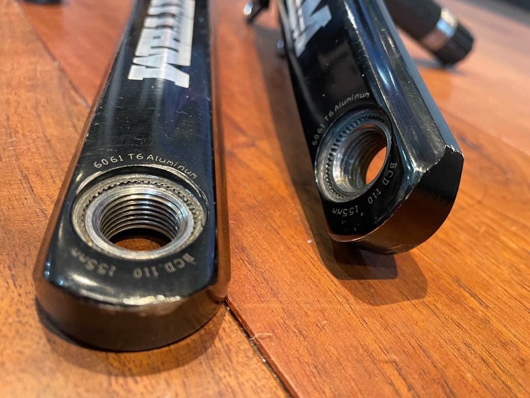 bmxレーシング レース　レーサー　crupi 2ピースクランク　155