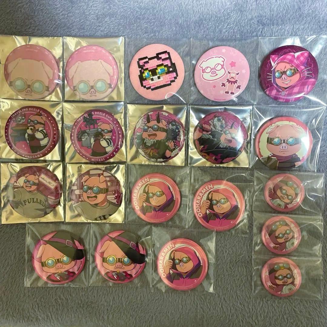 【バラ売り可】 ドズル社 缶バッジ まとめ売り おおはらMEN