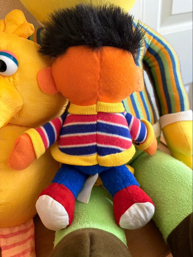 セサミストリート　ぬいぐるみ　ヴィンテージ