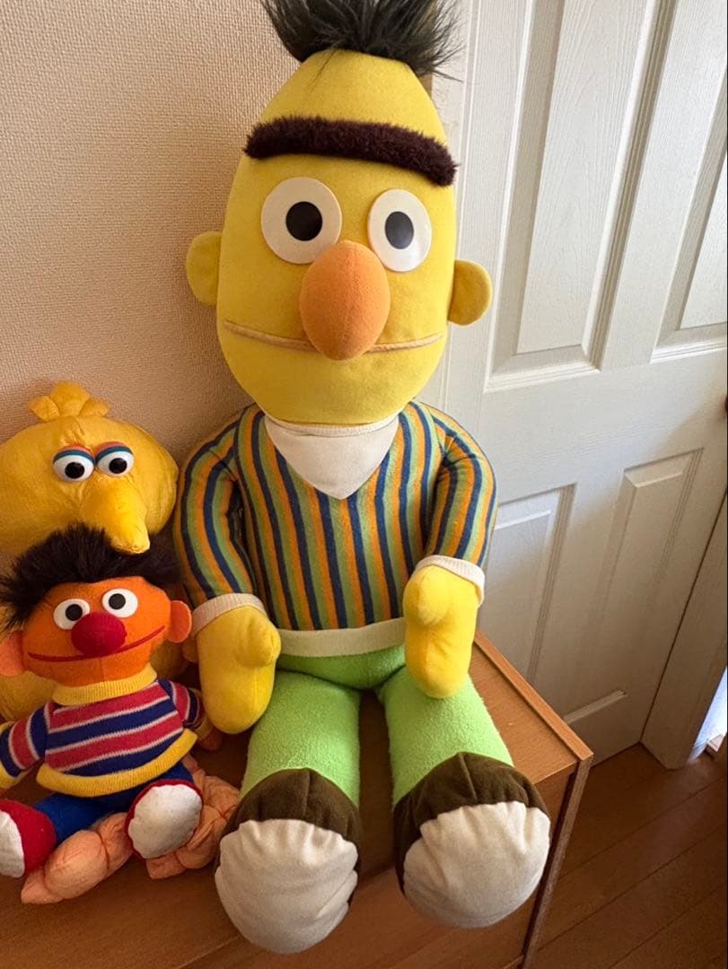セサミストリート　ぬいぐるみ　ヴィンテージ