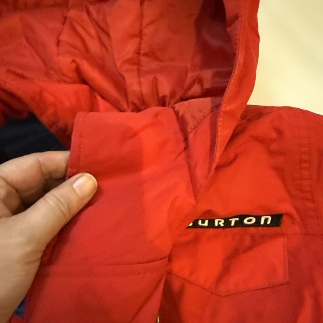 BURTON スノーボードウェアセット S 赤/黄