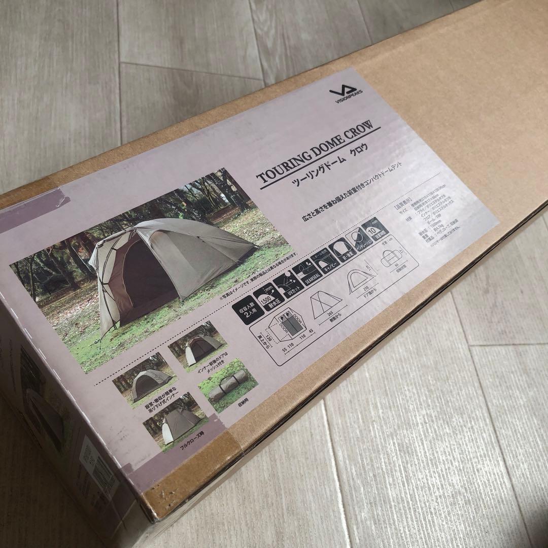 新品 ビジョンピークス ツーリングドーム クロウ　テントVP160102I01