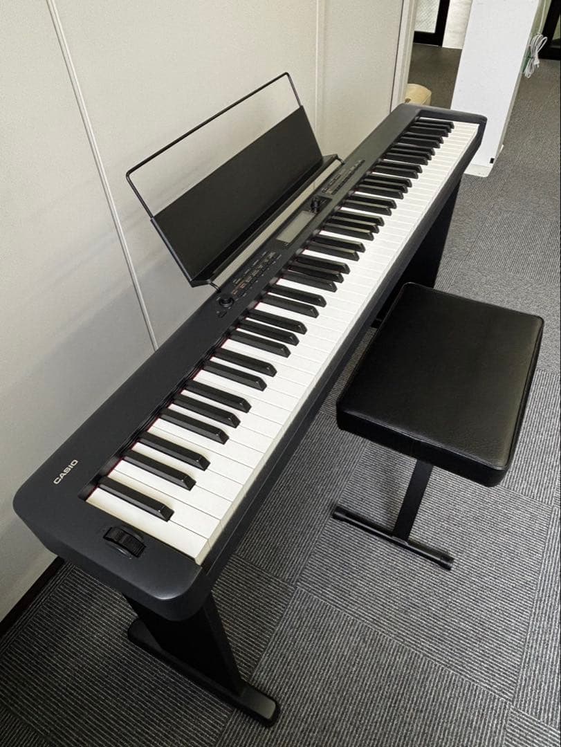 CASIO 電子ピアノ CDP-S300 22年製 フルセット 美品 カバー付