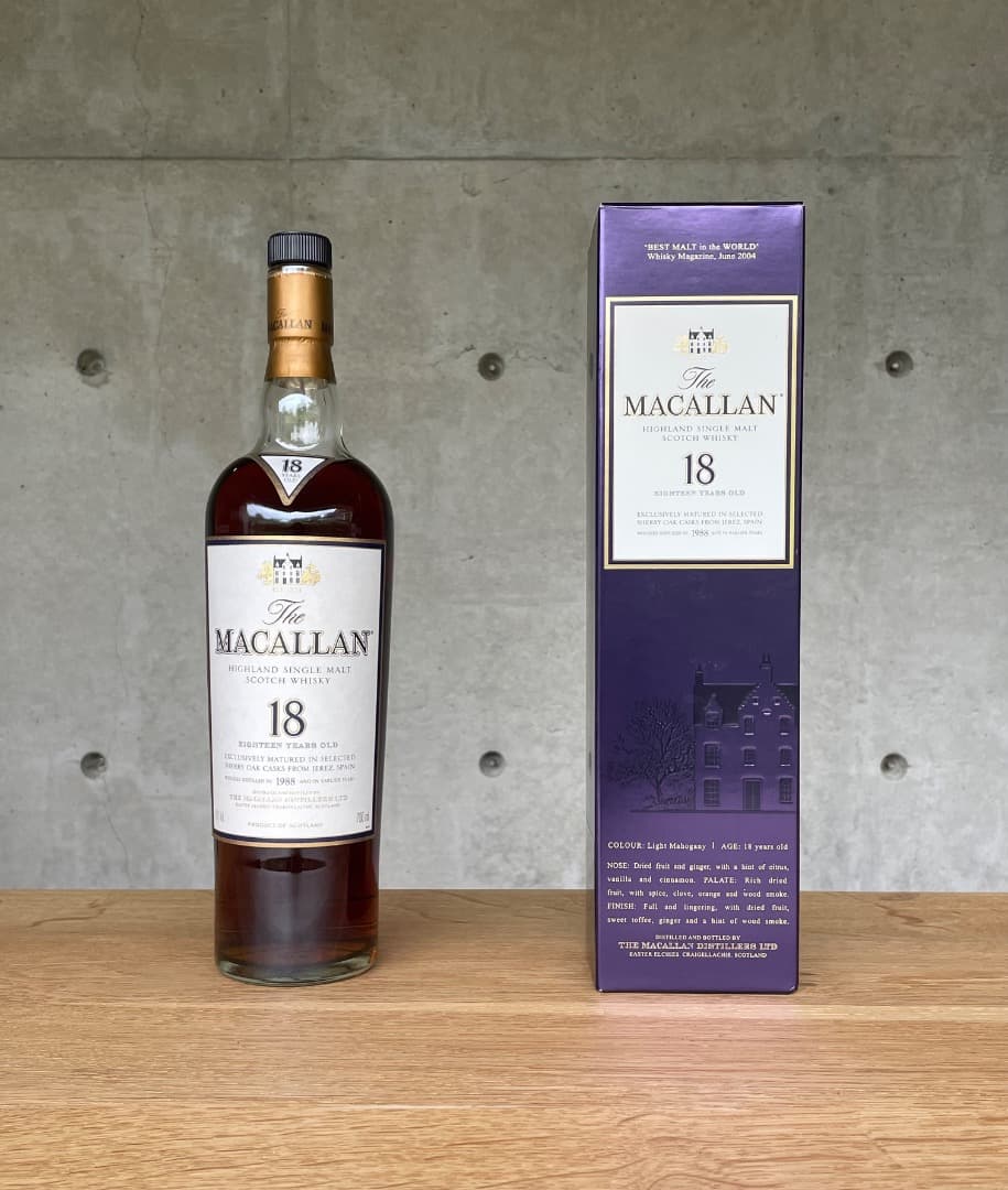 The MACALLAN マッカラン 18年「1988」ヴィンテージ