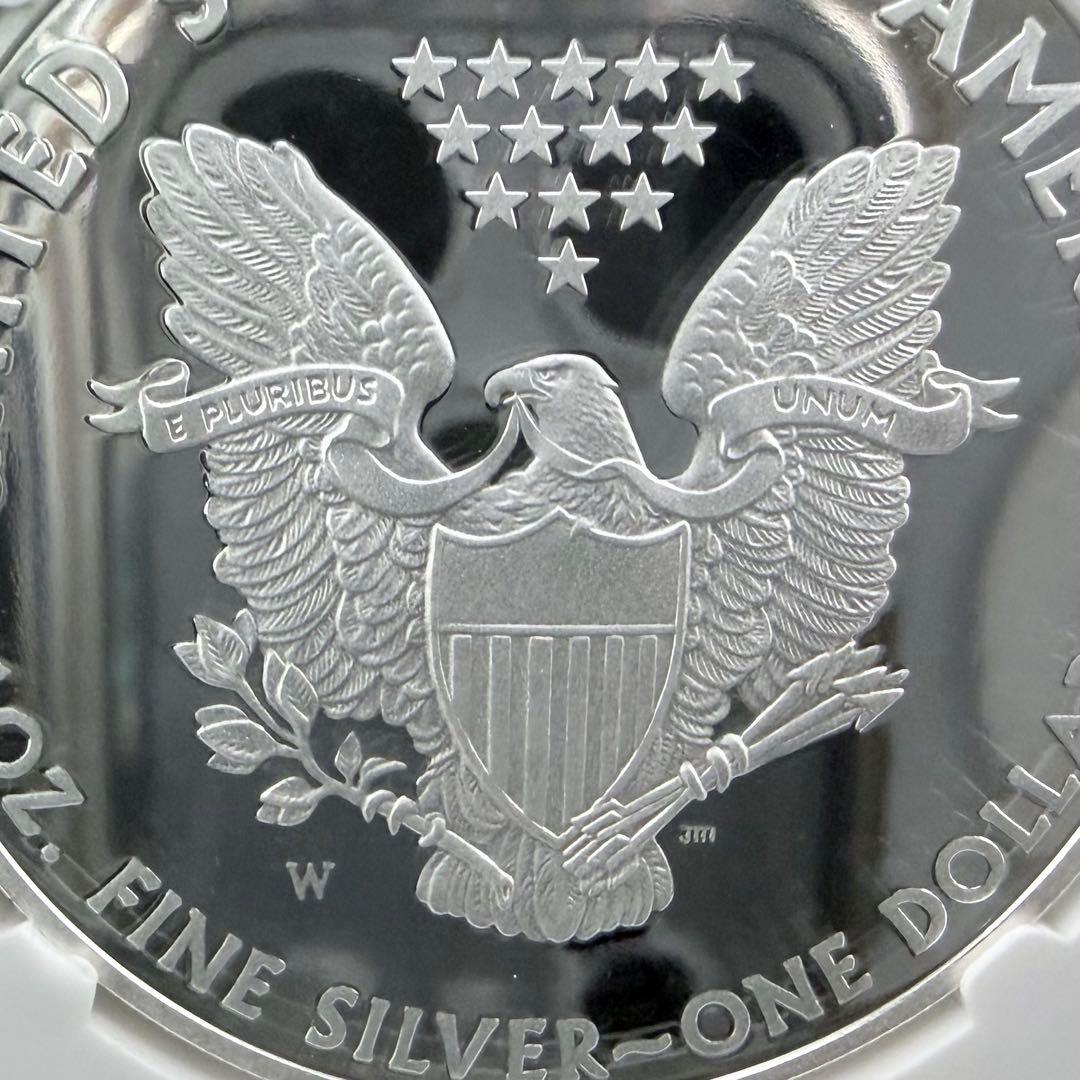 イーグル 銀貨 2010年 NGC PF70 プルーフ 最高鑑定 純銀 1オンス