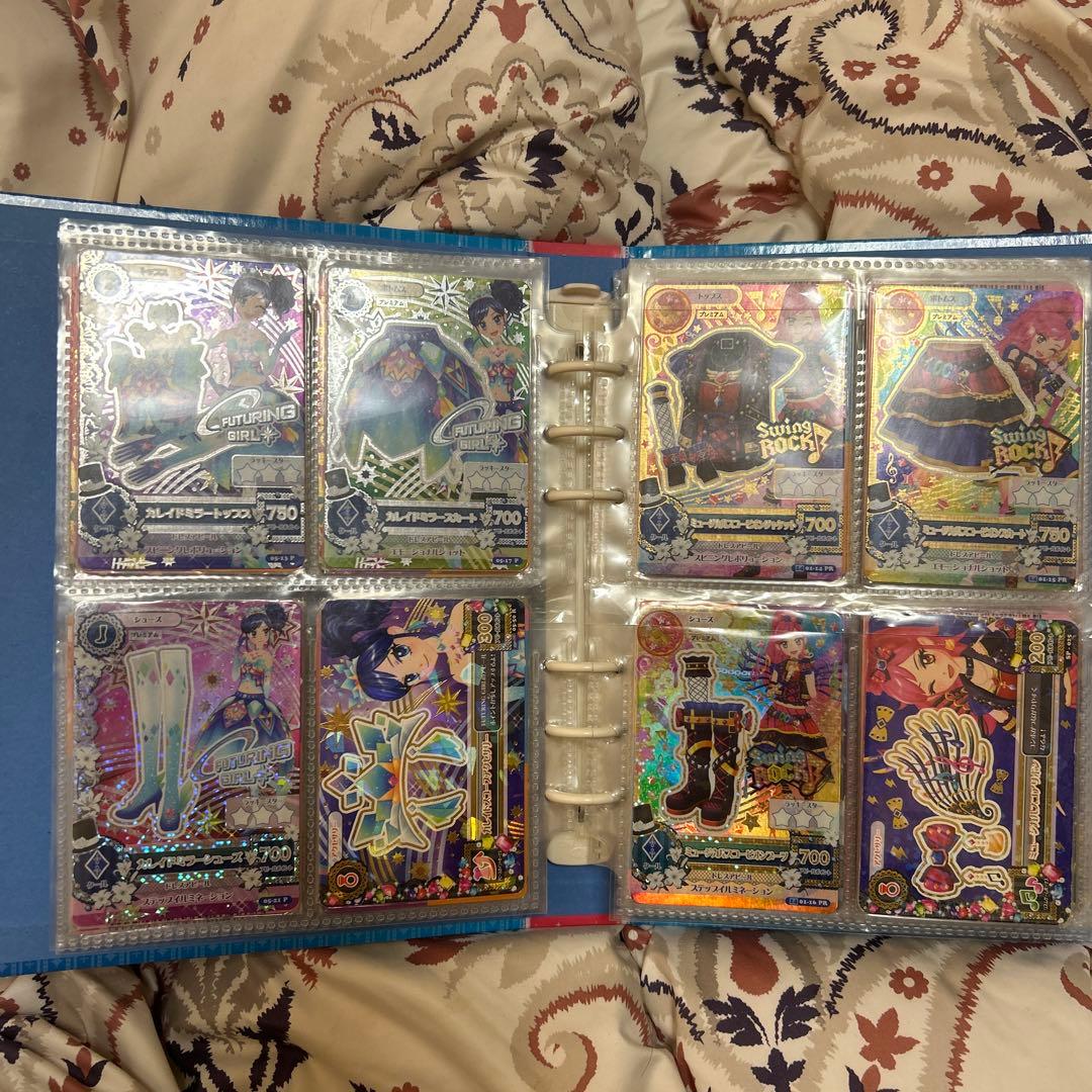 【値下げしました】アイカツカード プレミアムカードセット(一部レア有)ケース付き