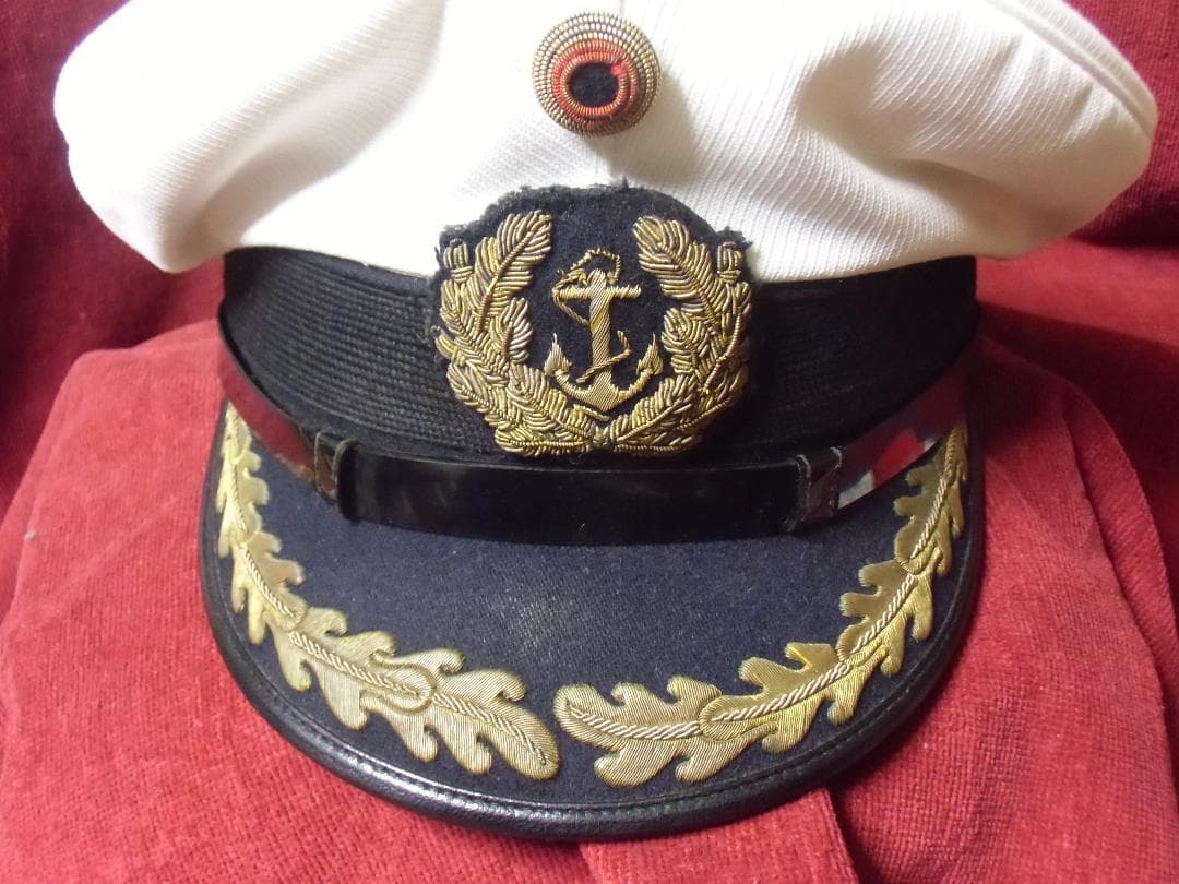 ＢＷドイツ軍/連邦軍＊海軍＊佐官制帽＊５５．５ｃｍ（実物）