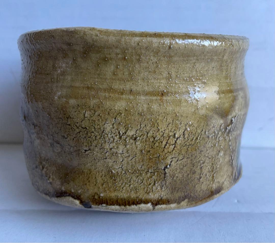 加藤釥　黄瀬戸茶碗