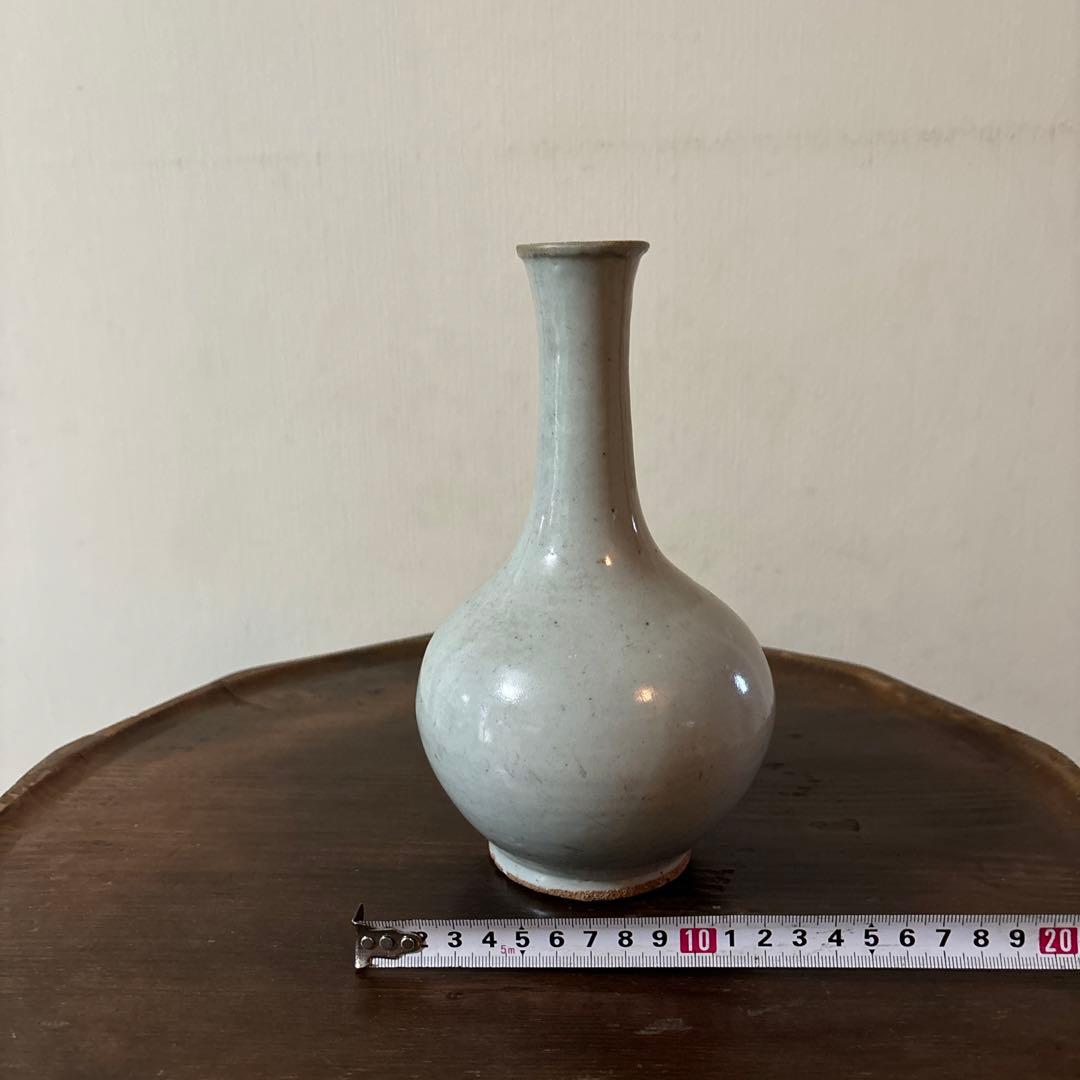 李朝白磁徳利　骨董　韓国骨董　アンティーク　古道具　白洲正子　秦秀雄　向田邦子