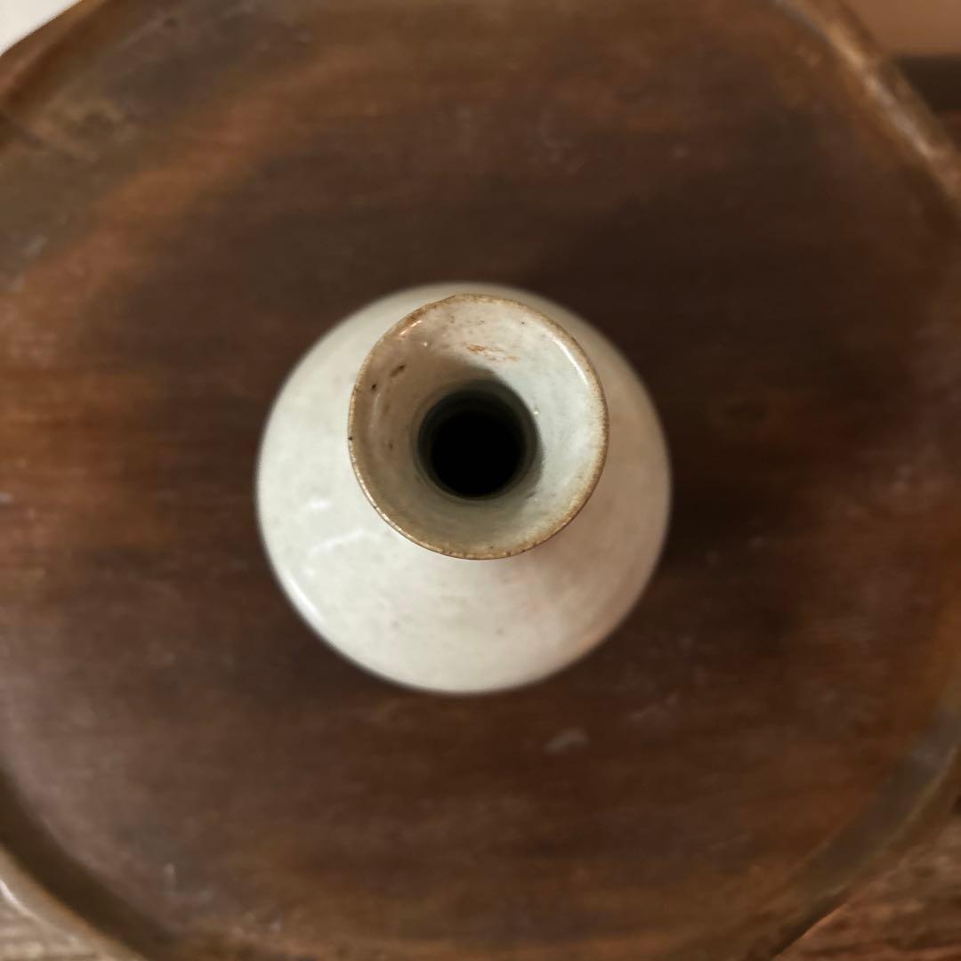 李朝白磁徳利　骨董　韓国骨董　アンティーク　古道具　白洲正子　秦秀雄　向田邦子