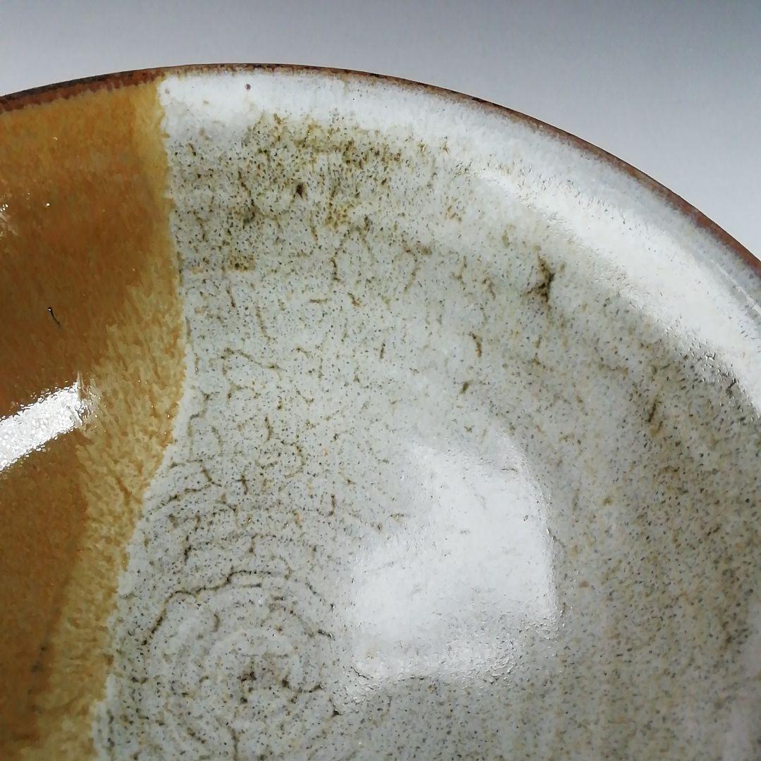 Ｔ６１７　茶碗　『高取焼』『平茶碗』『亀井味楽 造』　共箱　抹茶碗　茶道具