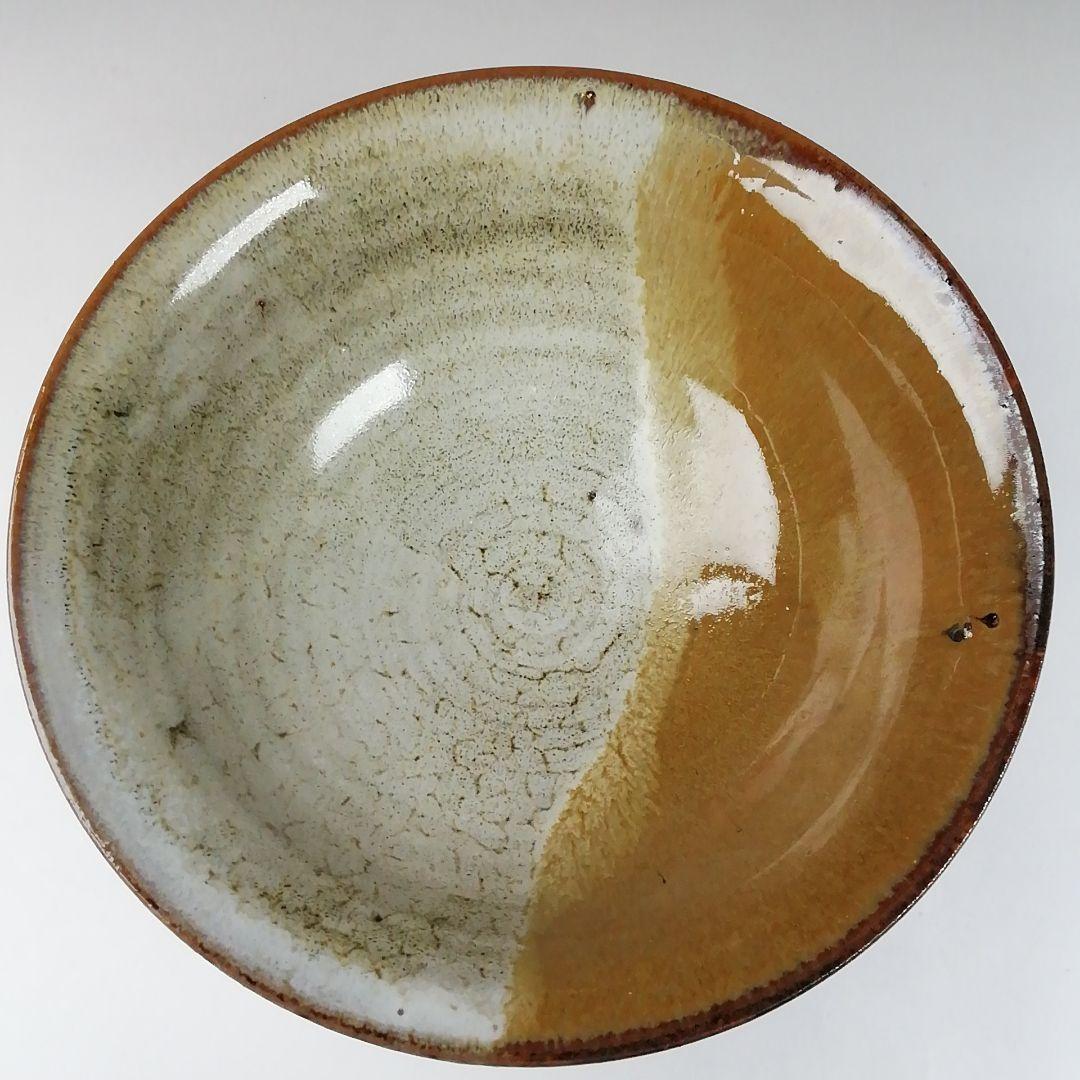 Ｔ６１７　茶碗　『高取焼』『平茶碗』『亀井味楽 造』　共箱　抹茶碗　茶道具