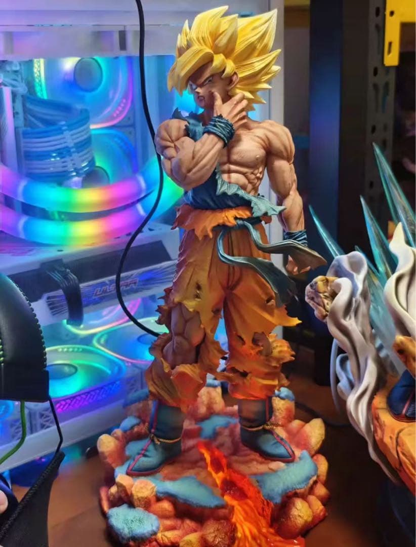 ドラゴンボール 孫悟空 ガレキ ガレージキット スタチューX①⑧①