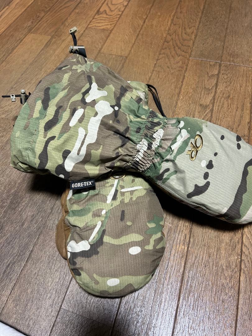outdoor research multicam mitts Lサイズ
