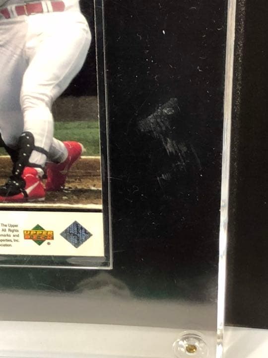 マークマクガイヤー　カード　ホームラン記念　クリアプレート