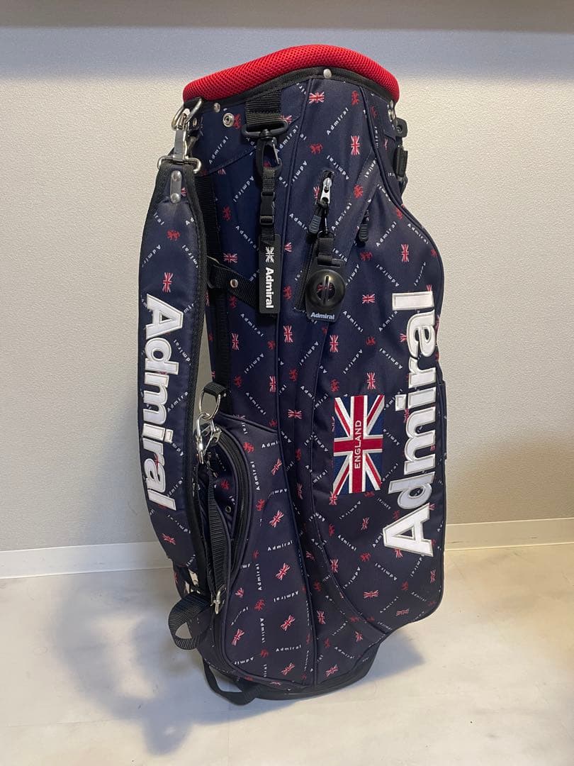 Admiralゴルフ アドミラル モノグラム スタンドゴルフバッグ 軽量 9.0