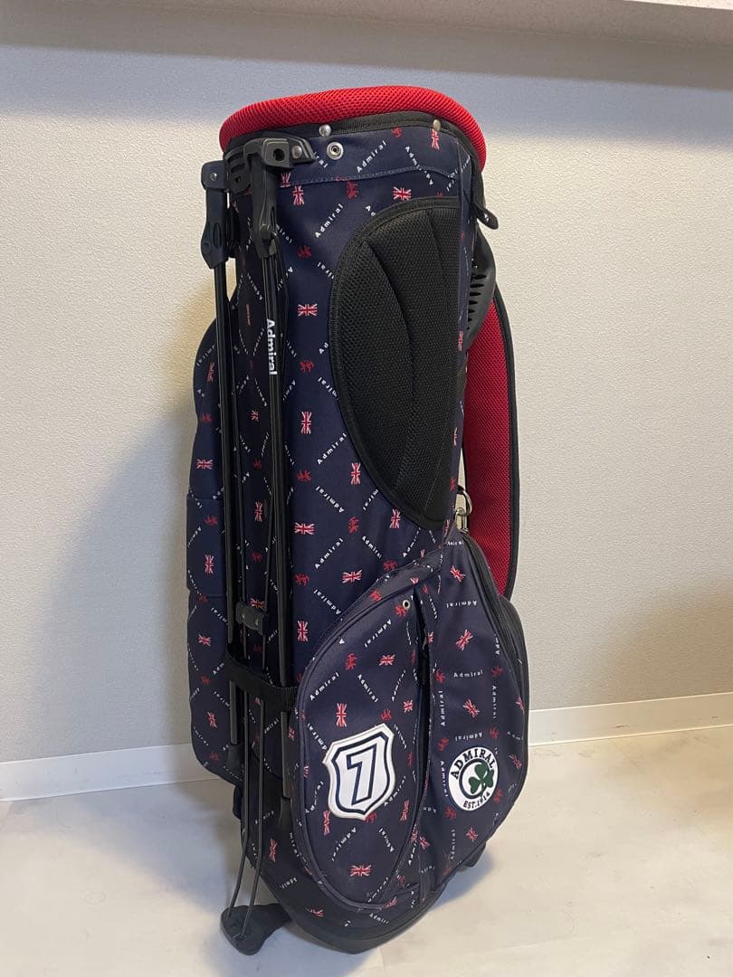 Admiralゴルフ アドミラル モノグラム スタンドゴルフバッグ 軽量 9.0