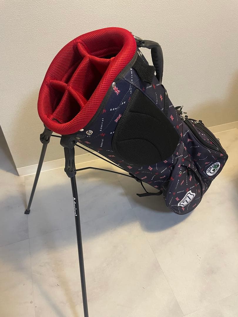 Admiralゴルフ アドミラル モノグラム スタンドゴルフバッグ 軽量 9.0