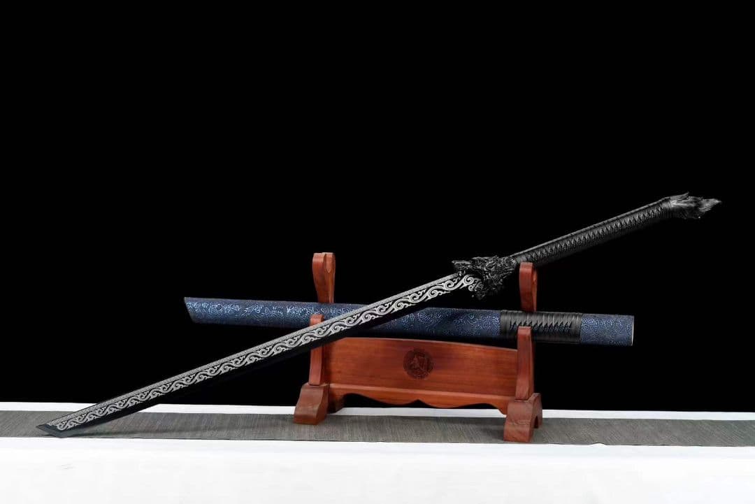 『唐横刀―狼嘯』20230324 古兵器 武具　刀装具　日本刀　模造刀 居合刀