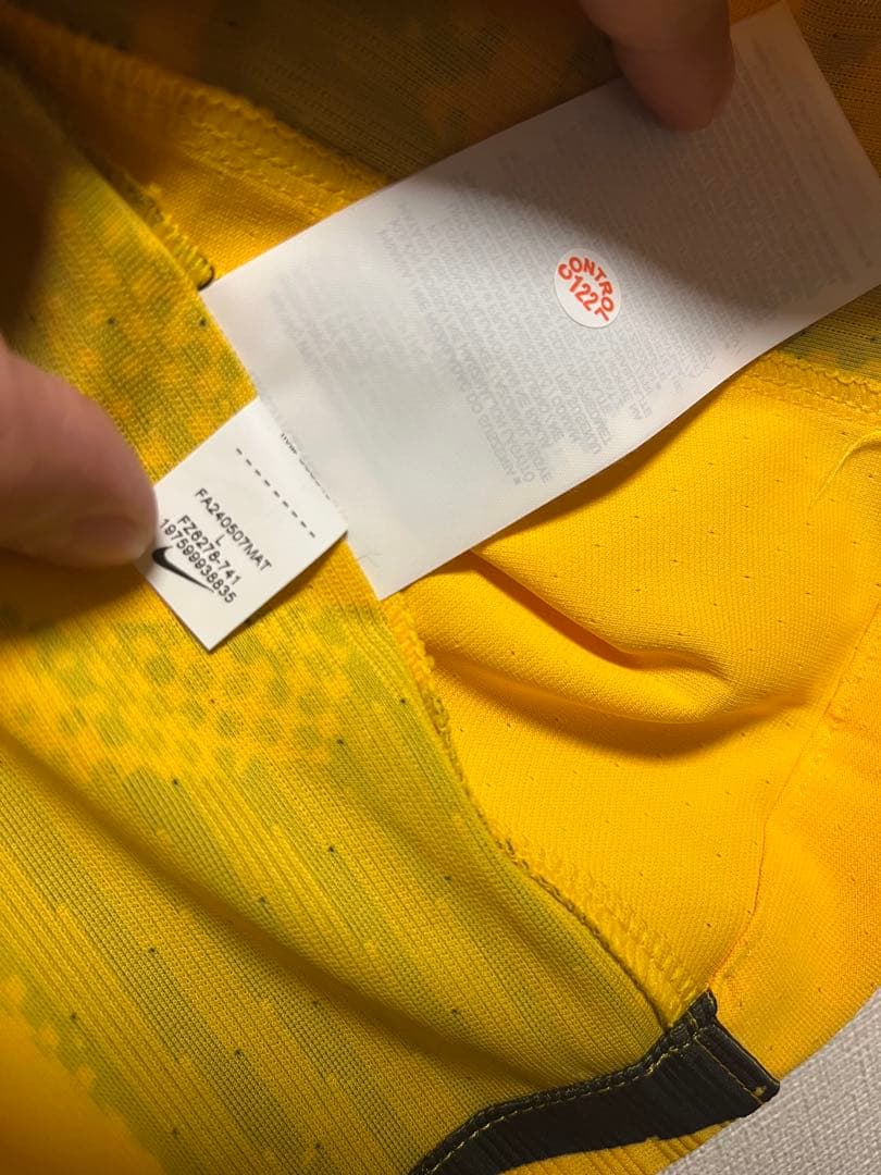 正規品　24-25 インテル 3rd オーセンティック　ディマルコ　CL決勝