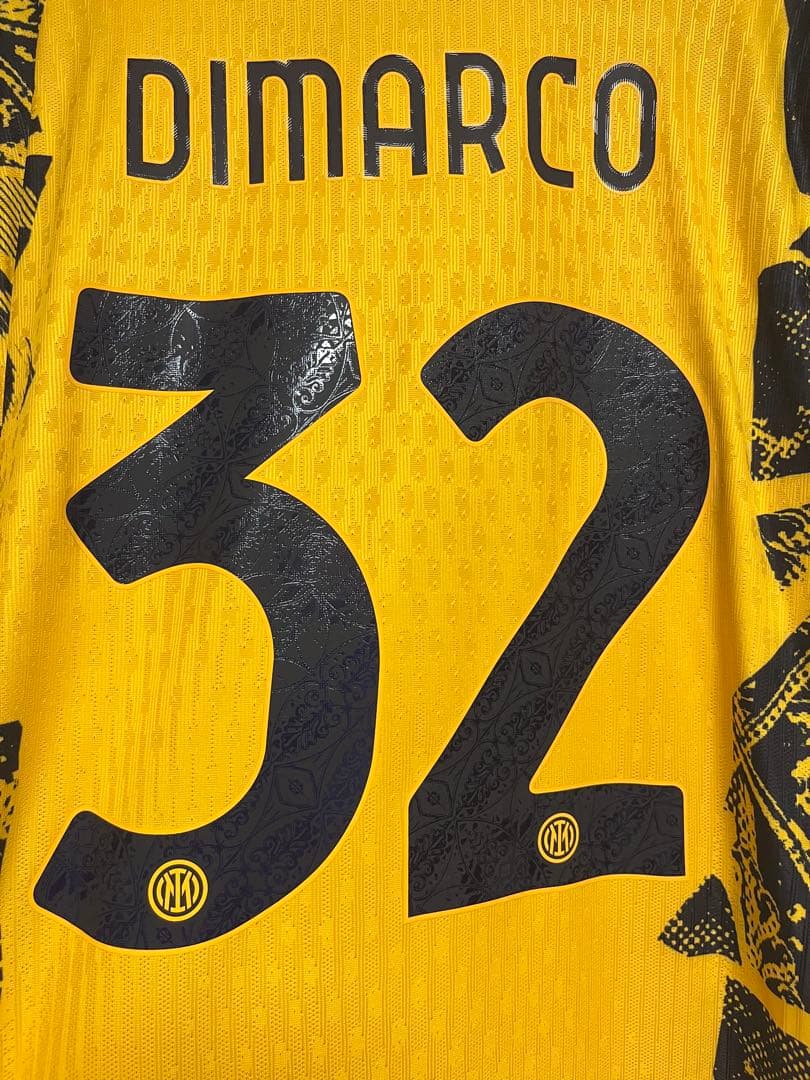 正規品　24-25 インテル 3rd オーセンティック　ディマルコ　CL決勝