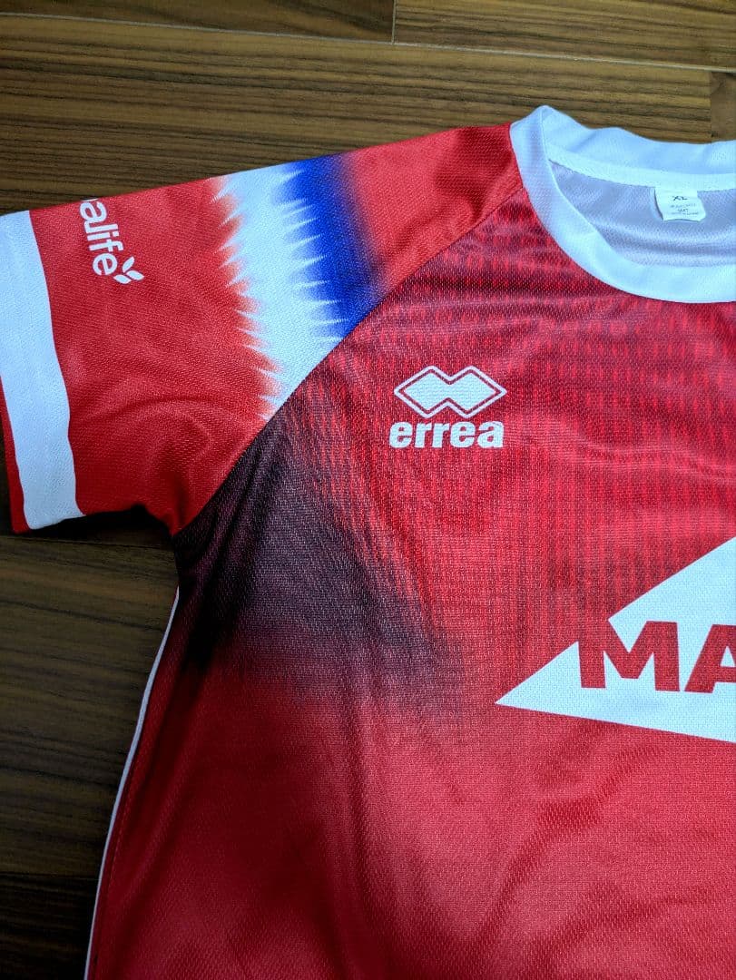 ★フランス代表　バレーボール　ユニフォーム　ゲームシャツ　ウェア　ジャージ　赤