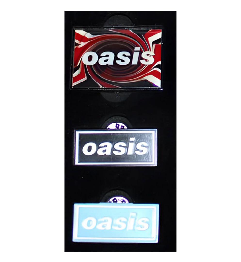 OASIS オアシス 10月来日記念 コンプリート ピンバッジ 6個セット未開封