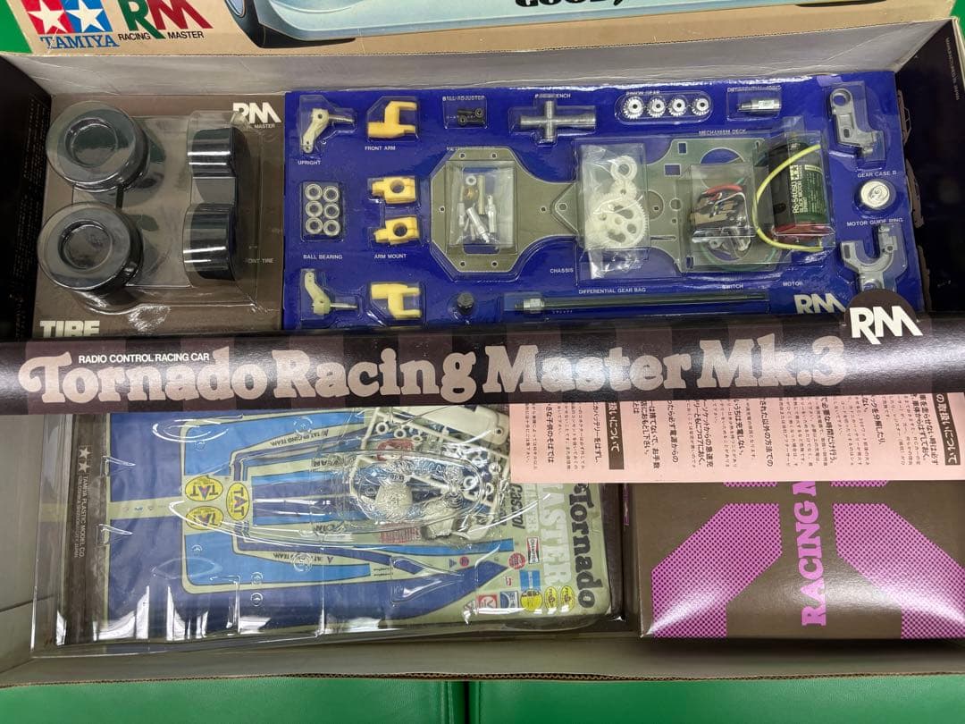 タミヤ　1/12 RCキット　トルネード　レーシングマスターMK3 未組立て！