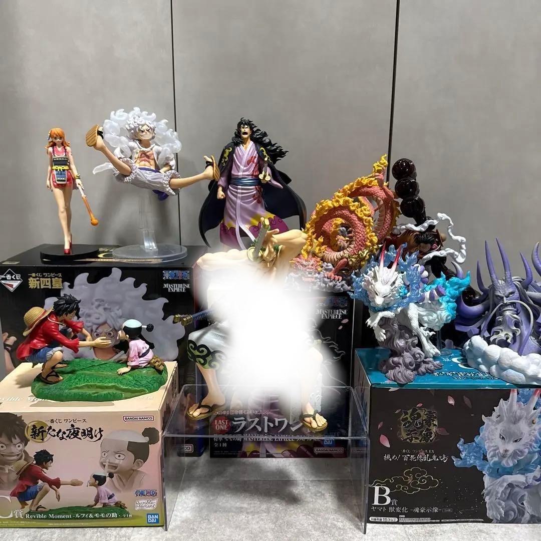 一番くじ　ワンピース　ワノ国　ルフィ　ゾロ　モモの助　ナミ　ヤマト　カイドウ