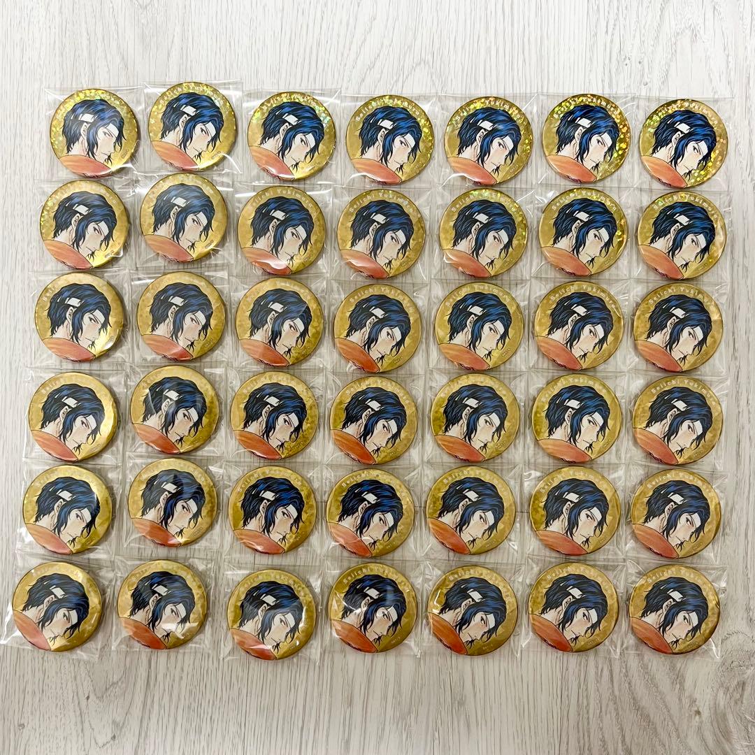 【新テニスの王子様】幸村精市 原画キラキラ缶バッチ42点セット