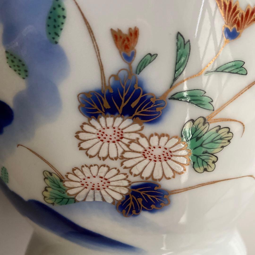 蔵出し！昭和レトロ・アンティーク【　宮内庁御用達　深川製磁　面取12花生　】