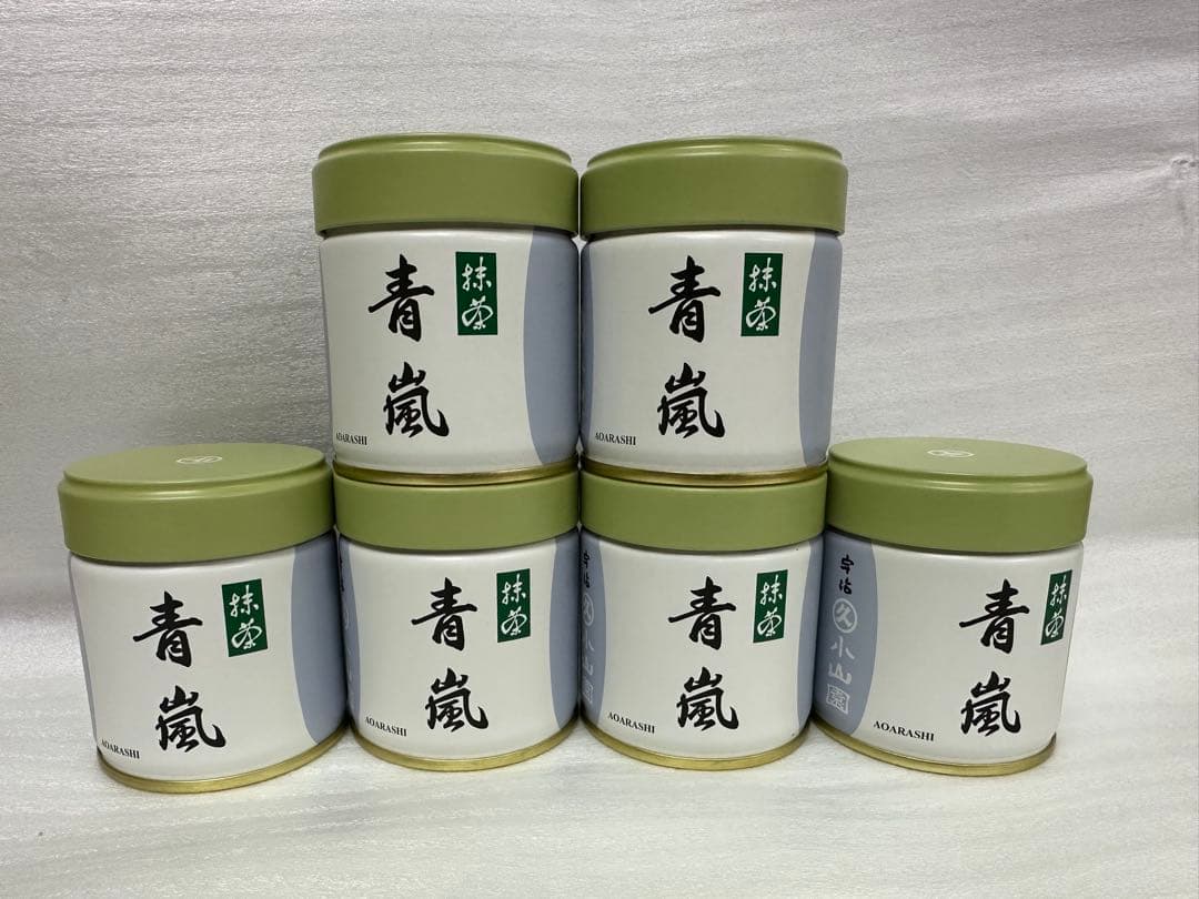 丸久小山園　抹茶　青嵐 40g 6缶