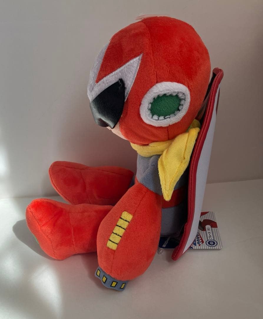 ロックマン ブルース S ぬいぐるみ CAPCOM 三栄貿易（株）未使用タグ付き