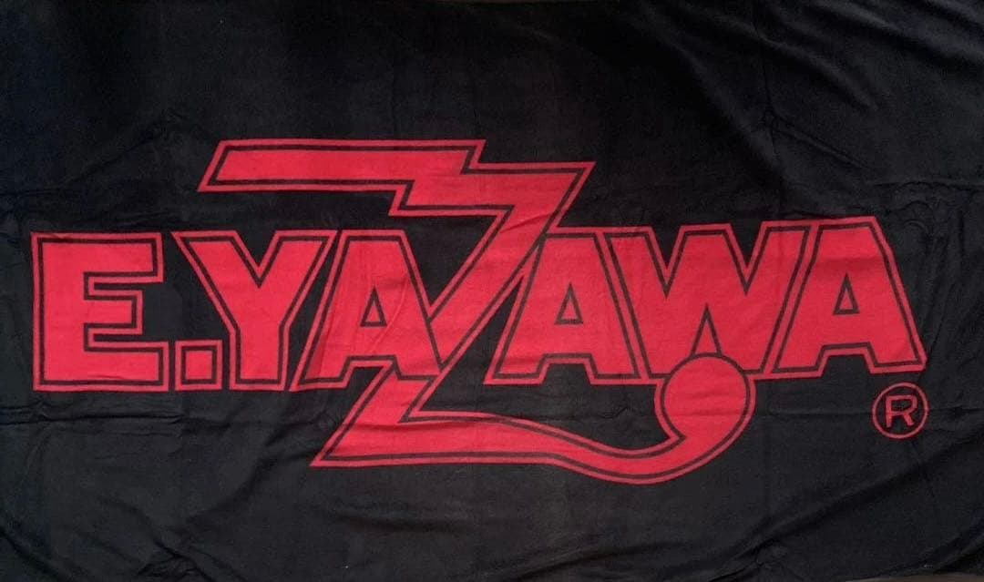 ウルトラビックサイズE.YAZAWA ロゴ2m×1mウルトラビーチタオル