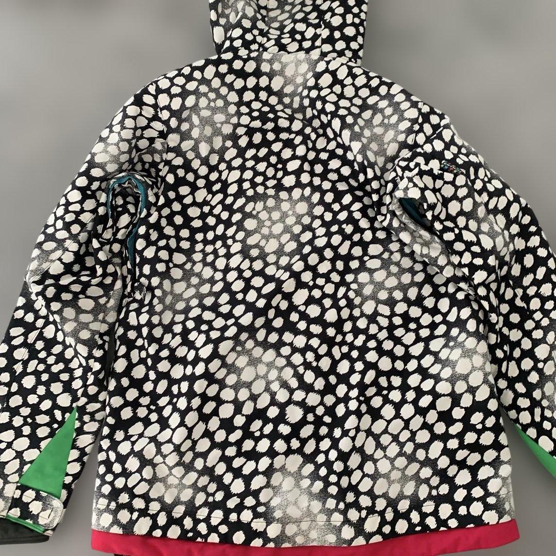 未使用級✨ESTIVOヒョウ柄スキースノーボードジャケットL