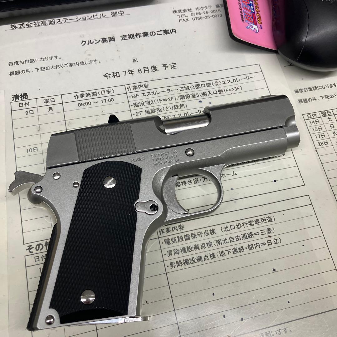 DETONTICS 4.5 COMBAT MASTER ガスブローバック元箱あり