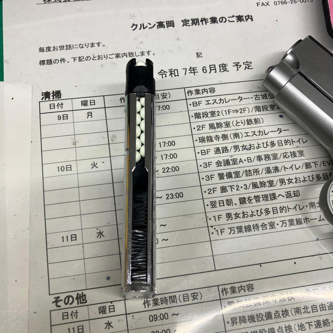 DETONTICS 4.5 COMBAT MASTER ガスブローバック元箱あり